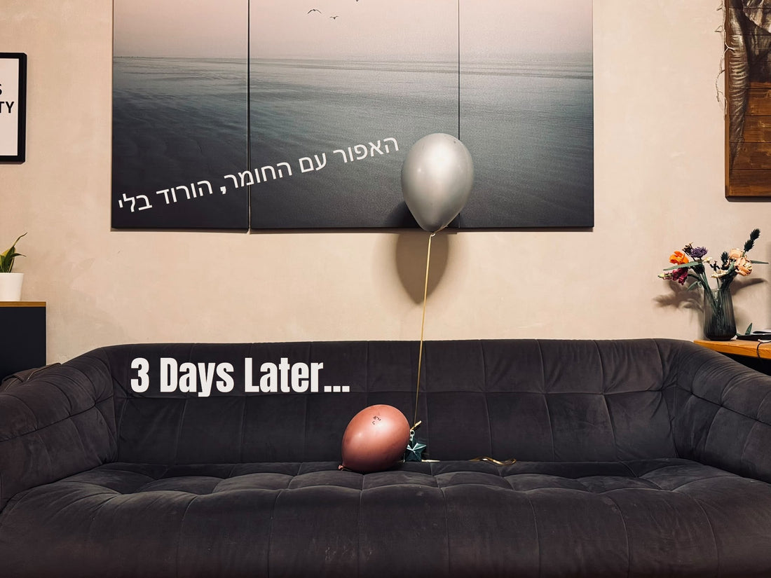  - בלוני הליום אם המושבות - נשארים למעלה יותר