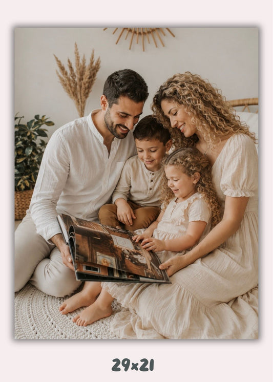 פיתוח תמונות על נייר צילום בגודל 21×29 ס״מ