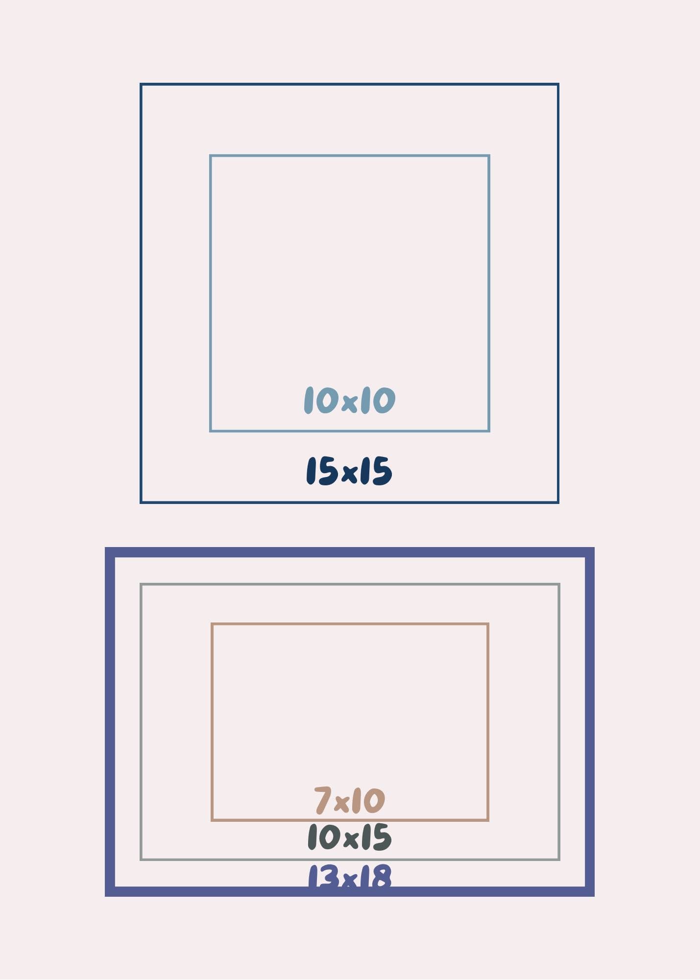  13x18 גדלים של תמונות 
